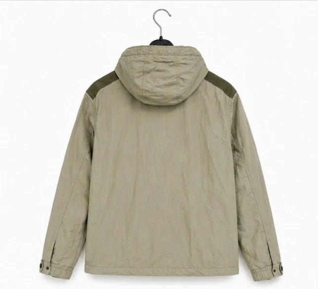 Petrol Industries khaki hoodie - Outdoor stijl - Maat S – photo 3
